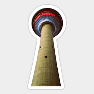 calgary tower Sticker